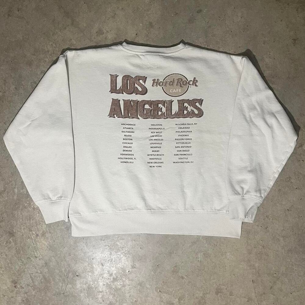 Hard rock cafe pullover sweater